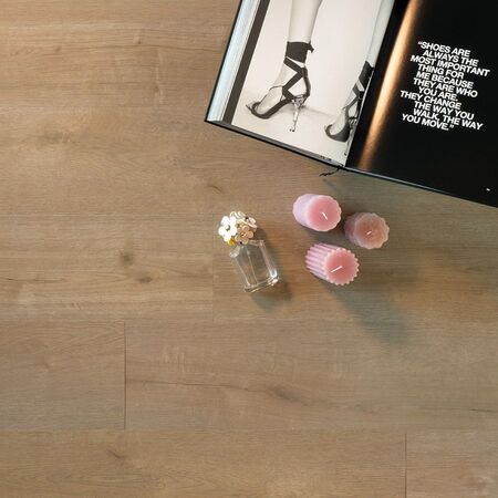 TopBamboo Side Pressed Caramel Geborsteld