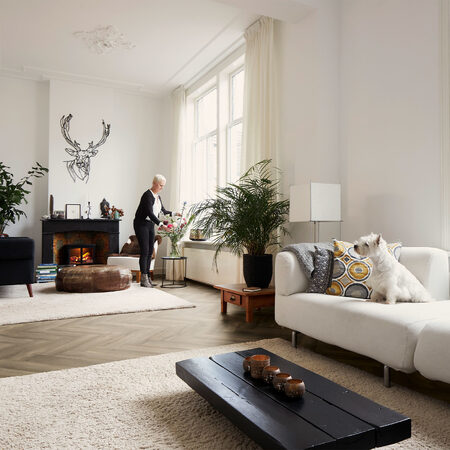 Douwes Dekker Ambitieus PVC dryback riante plank zoethout 04745